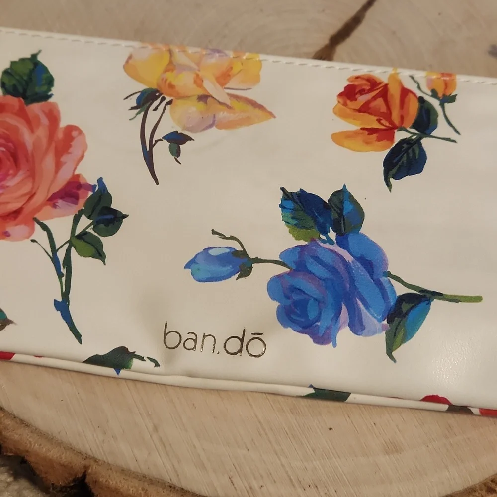 Ban.do Floral Design Get it Together Pencil Pouch NEW